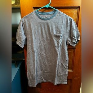 (3 for $15) Blue and Red Stripe Tee from Goodfellow